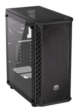 Endorfy skříň Signum 300 Air / 2xUSB 3.0 / 4x120mm fan PWM / mesh panel / tvrzené sklo / černá