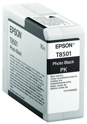 EPSON cartridge Photo Black T850100 UltraChrome HD ink 80ml