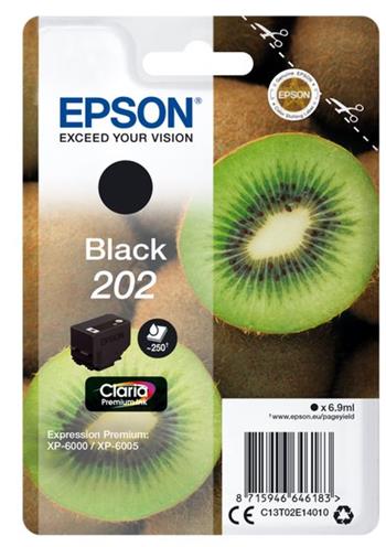 Epson singlepack, Black 202 Claria Premium Ink