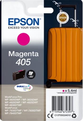 Epson Singlepack Magenta 405 DURABrite Ultra Ink