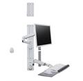 ERGOTRON LX Wall Mount System (bílý), držák na zeď, monitor, klávesnice ,+ přísl.
