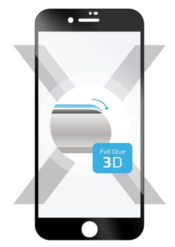 FIXED 3D Full-Cover pro Apple iPhone 7/8, černý