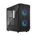 Fractal Design Focus 2 RGB Black TG Clear Tint/Midi Tower/Transpar./Černá
