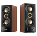 GENIUS SP-HF800BT, 2.0, Bluetooth, 20W reproduktory černo-hnědé