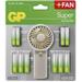 GP SUPER alkalická baterie AA 12 + AAA 12 + Fan BL