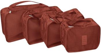 Husky cestovní organizér Travel - set 4 ks - dark orange