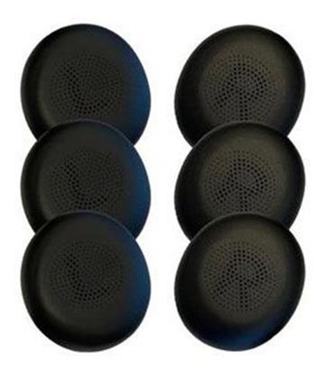 Jabra Ear Cushions for Evolve2 40/65, 6pcs,Black