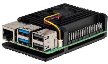 JOY-IT RASPBERRY PI case Armor Fan pro Raspberry Pi 5, černá
