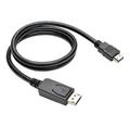 Kabel C-TECH DisplayPort/HDMI, 2m, černý