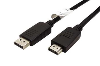 Kabel DisplayPort/HDMI DP M -> HDMI M, 2m
