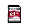 Kingston paměťová karta 64GB Canvas React Plus SDXC UHS-II