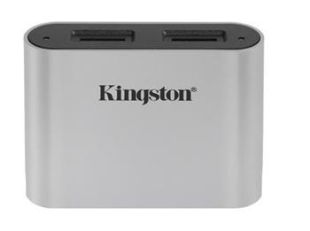 Kingston USB3.2 Gen1 Workflow Dual-Slot SDHC/SDXC UHS-II Card Reader