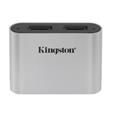 Kingston USB3.2 Gen1 Workflow Dual-Slot SDHC/SDXC UHS-II Card Reader