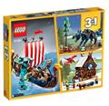 LEGO Creator - Vikingská loď a mořský had 31132