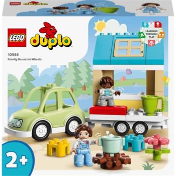 LEGO DUPLO - Pojízdný rodinný dům 10986