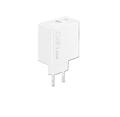 Lenovo Dual USB-C 65W GaN Charger, White