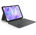 Logitech Combo Touch pouzdro s US klávesnicí pro iPad Pro 11' grafitové
