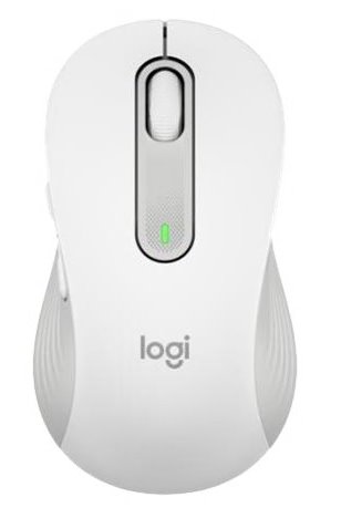 Logitech Wireless Mouse M650 L Signature, white