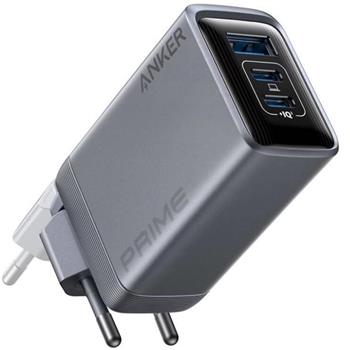 Nabíječka do sítě Anker Prime 100W, 2xUSB-C, 1xUSB stříbrná