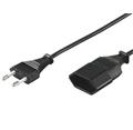 Napájecí kabel 2pinový 2m (k el.spotřebičům) prodlužovací