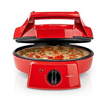Nedis FCPM100FRD domácí pec na pizzu a gril