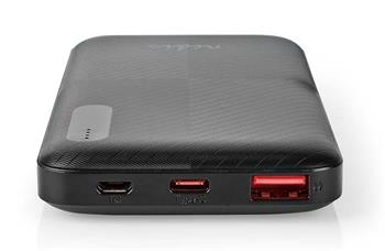 Nedis UPBKPD10000BK 10000mAh PowerBanka, rychlé nabíjení, černá