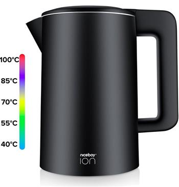 Niceboy ION ThermoKettle TK5 Onyx black rychlovarná konvice