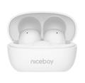 Niceboy Podsie 4 POP, sluchátka bílá