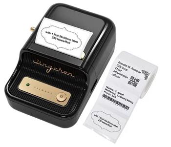 Niimbot Tiskárna štítků B21S Smart, černá + role štítků 210ks