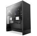 NZXT skříň H7 Flow edition / ATX / 3x 120 mm fan / USB-C / 2x USB / prosklená bočnice / mesh panel / černá