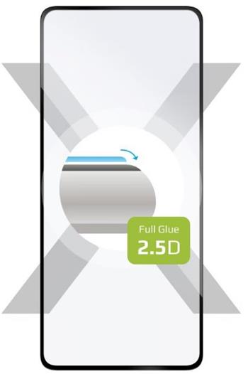 Ochranné tvrzené sklo FIXED Full-Cover pro POCO F5 5G, černé