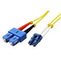 Optický patchkabel LC - SC 9/125 (single mode), duplex, OS2, 3m