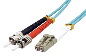 Optický patchkabel LC/ST 50/125 (multi mode), duplex, 3m