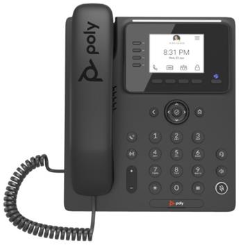 Poly CCX 350 firemní multimediální telefon, Microsoft Teams, PoE