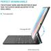 Pouzdro s bezdrátovou klávesnicí FIXED Typee pro Apple iPad Pro 11" M4 2024/M5 2025, CZ, černé