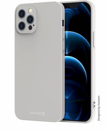POUZDRO SWISSTEN SOFT JOY SAMSUNG A536 GALAXY A53 5G KAMENNĚ ŠEDÉ