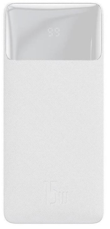 Power banka Baseus Bipow 20000mAh 15W bílá