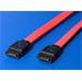 PremiumCord 0,5m datový kabel SATA 1.5/3.0 GBit/s červený