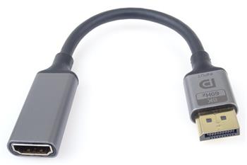 PremiumCord adaptér DisplayPort - HDMI, 8K@60Hz, 4K@144Hz Male/Female, 20cm, pozlacené konektory