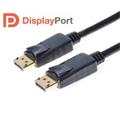 PremiumCord DisplayPort 1.3/1.4 přípojný kabel M/M, zlacené konektory, 3m