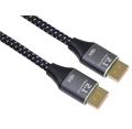 PremiumCord DisplayPort 2.1 kabel, 16K@60Hz,8K@120Hz,4K@240Hz,165Hz,144Hz kovové a zlacené konektory, 1,5m