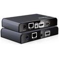 PremiumCord HDMI extender na 120m přes LAN, over IP, HDBitT, lokální HDMI výstup