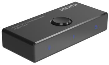 PremiumCord HDMI Switch 4K@60Hz YUV 4:4:4 , FULL HD 1080P, 3D obousměrný 2-1 nebo 1-2