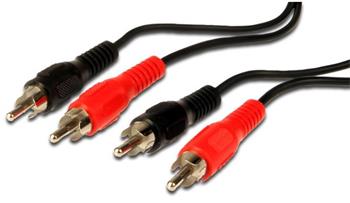 PremiumCord Kabel 2x CINCH-2x CINCH M/M 15m
