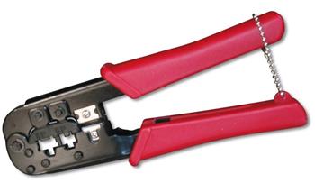PremiumCord Krimpovací kleště na kabel 4,6,8 žil univerzální zn-14