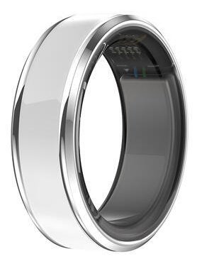 Prsten CUBE1 Smart Ring bílý vel. 9