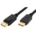 Roline DisplayPort kabel v.2.1 (UHBR20, 16K@60Hz), DP(M) - DP(M),černý, 3m