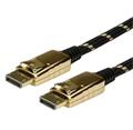 Roline Gold DisplayPort kabel, DP(M) - DP(M), 10m