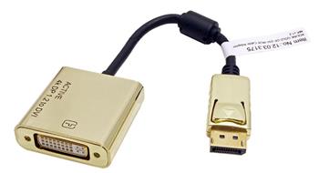 Roline GOLD Konvertor DP(M) -> DVI (F), 4K2K@30Hz