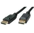 Roline GREEN DisplayPort kabel v.1.4 (HBR3, 8K@30Hz), DP(M) - DP(M), TPE, černý, 2m